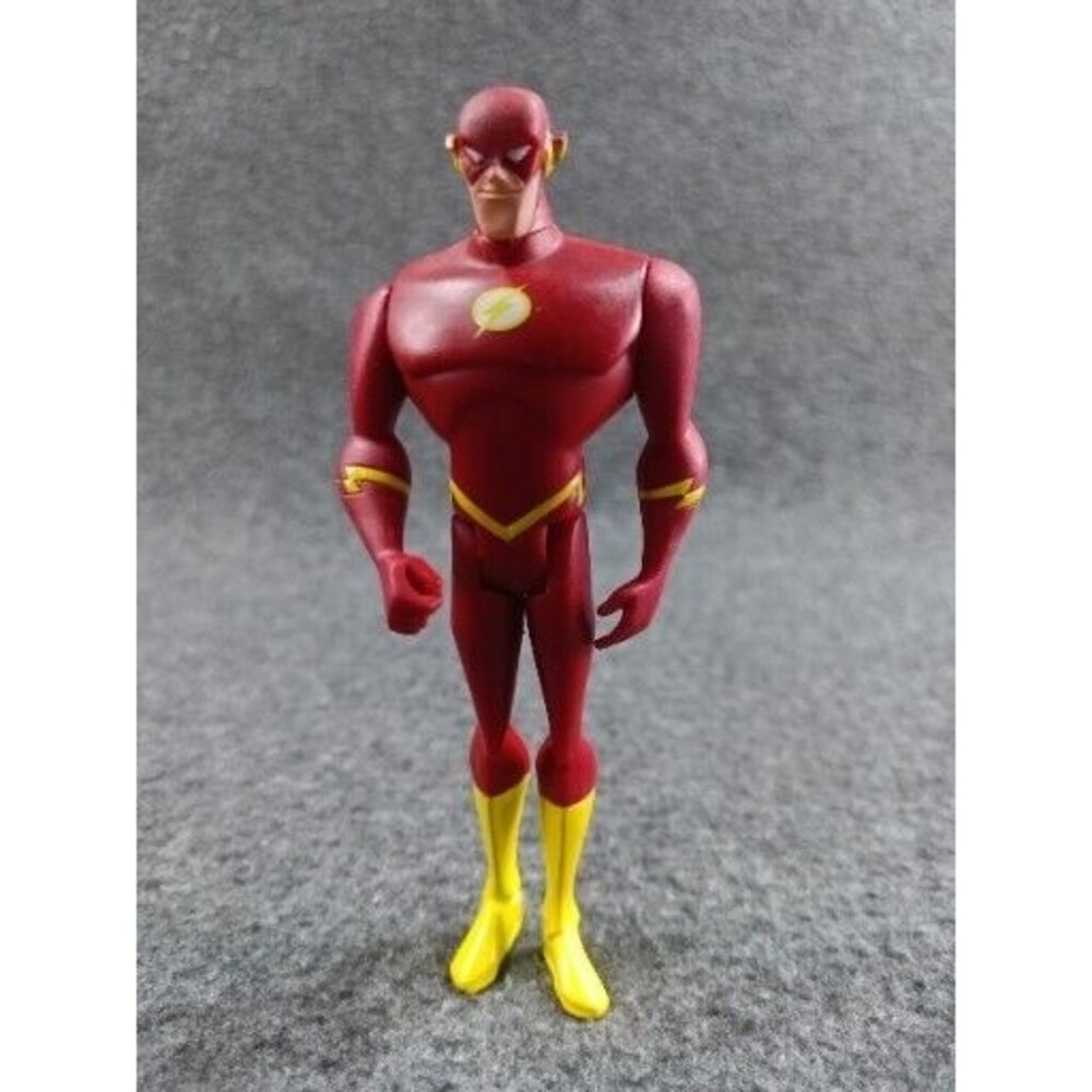 DC Comics Justice League Unlimited Flash Action Figure Mattel 4.5"